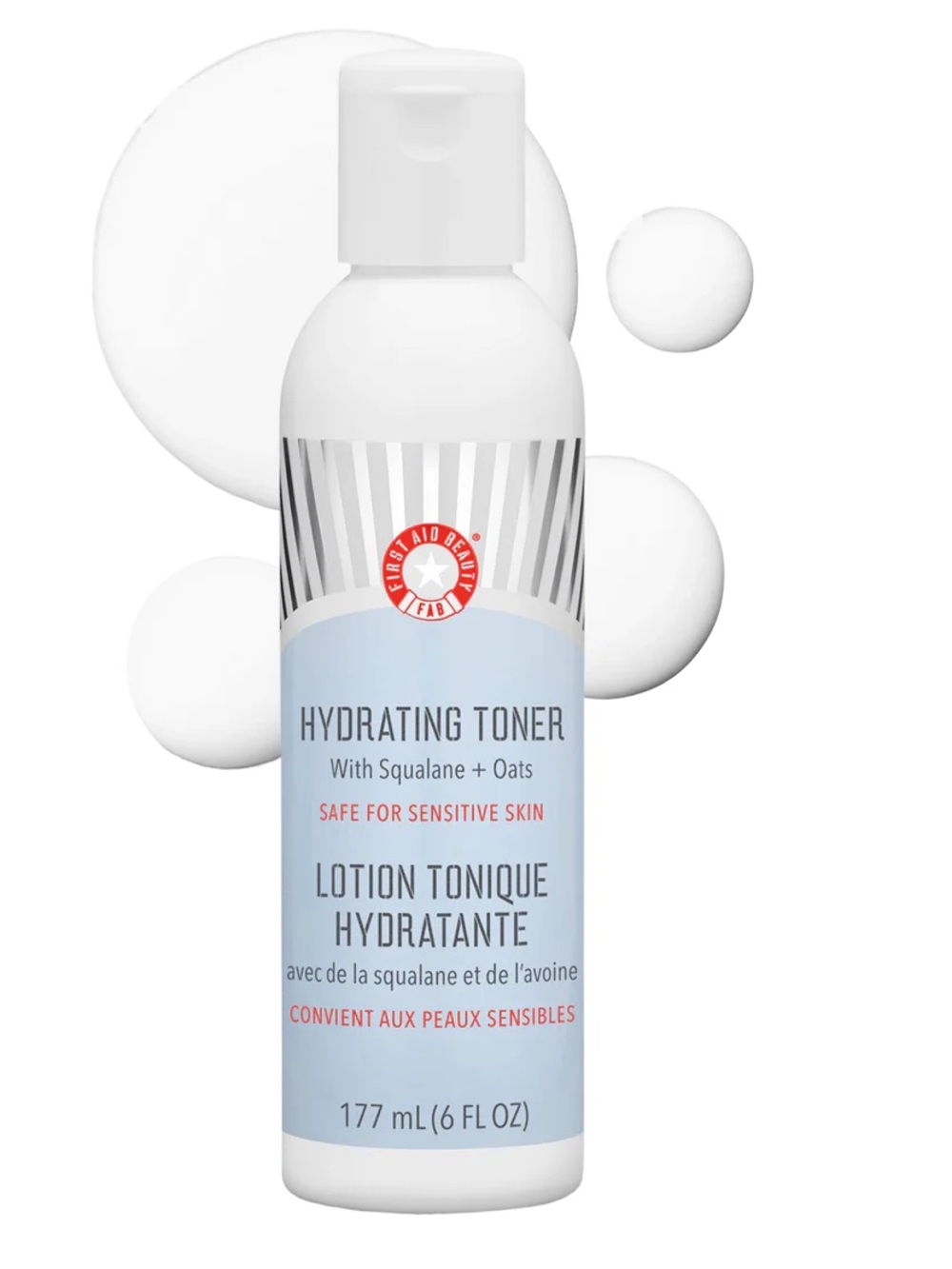 First Aid Beauty Hydrating Toner with Squalene + Oats (6 FL OZ) NWOB is Sealed